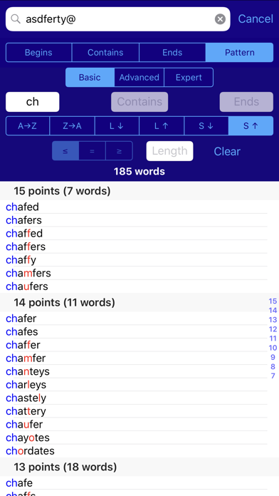 Lexica Word Finder for Words With Friends screenshot 5