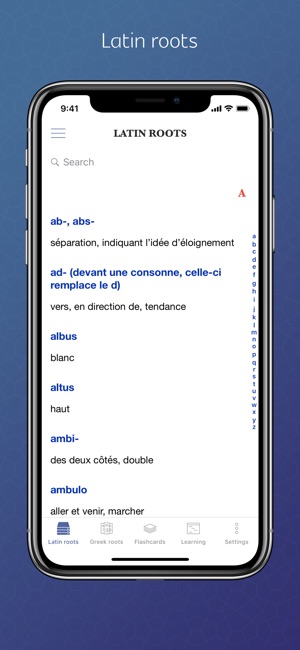 Greek & Latin Roots of French(圖1)-速報App