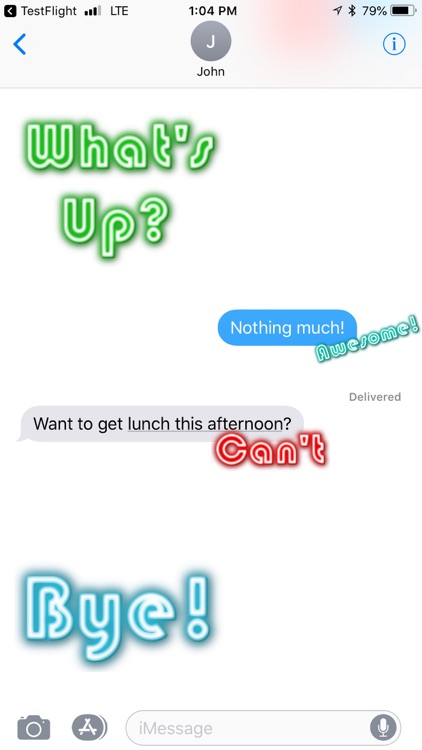 Ultimate Neon Stickers