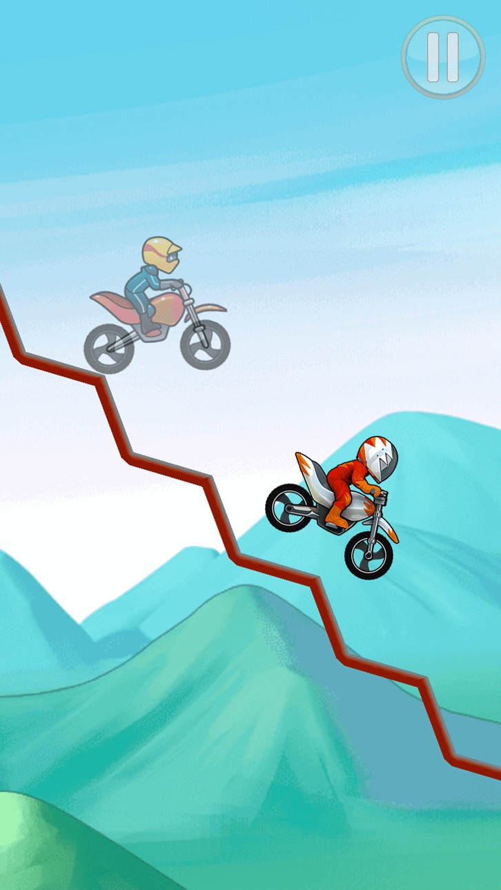 Bike Race: Free Style Games iOS Mod IPA screenshot 4 - iOS game interface