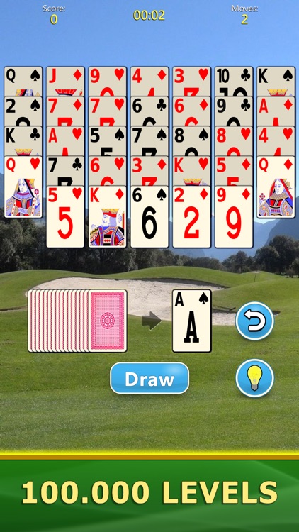 Golf Solitaire - Card Game screenshot-3
