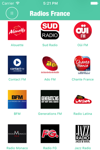 Radios France Radio French FM screenshot 3