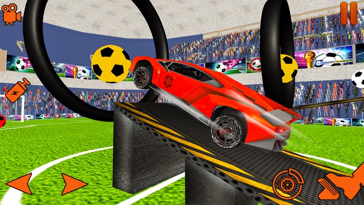 Turbo Car Soccer Rocket Ball