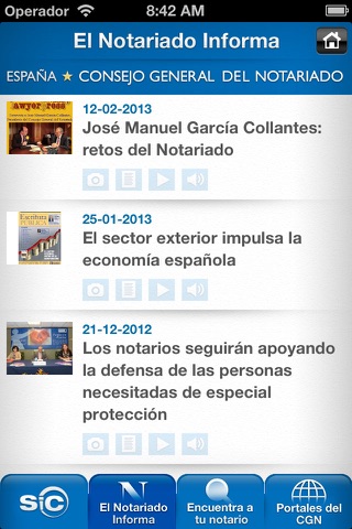 Notariado Español screenshot 2