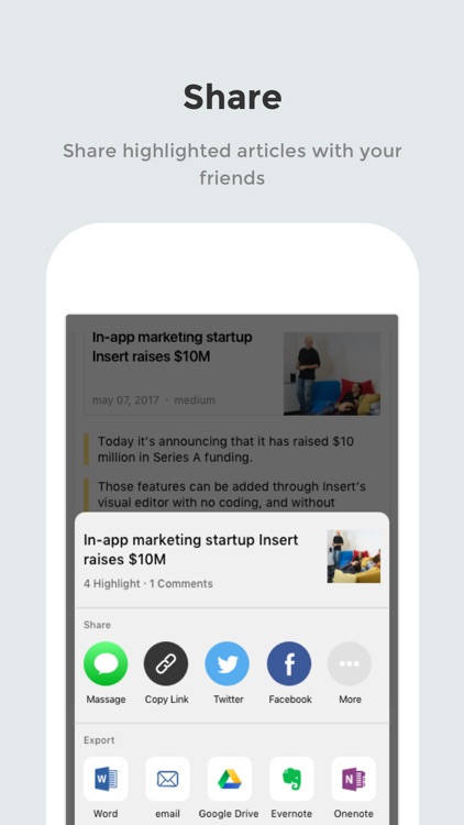 LINER: Highlighter for Web screenshot-3