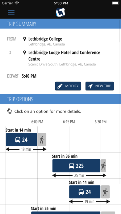 Lethbridge Transit screenshot 2