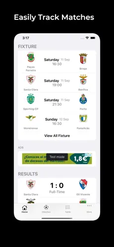 Captura de Pantalla 1 Liga NOS - Meus Resultados iphone