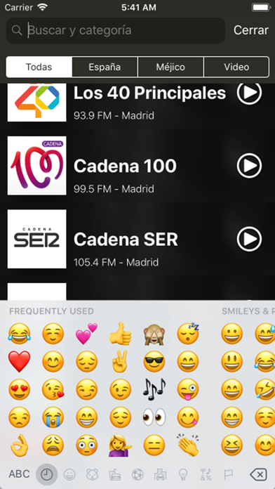 Radio de España y México screenshot 2