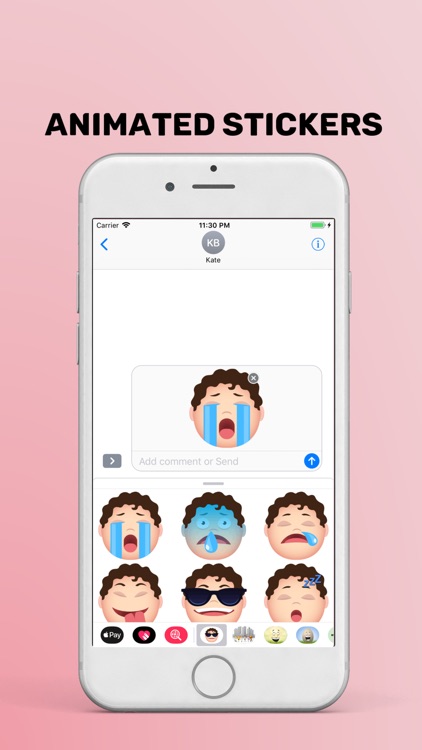 Animated Face Stickers