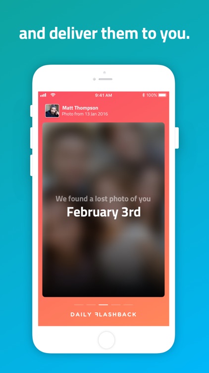 Flashback - Find lost photos