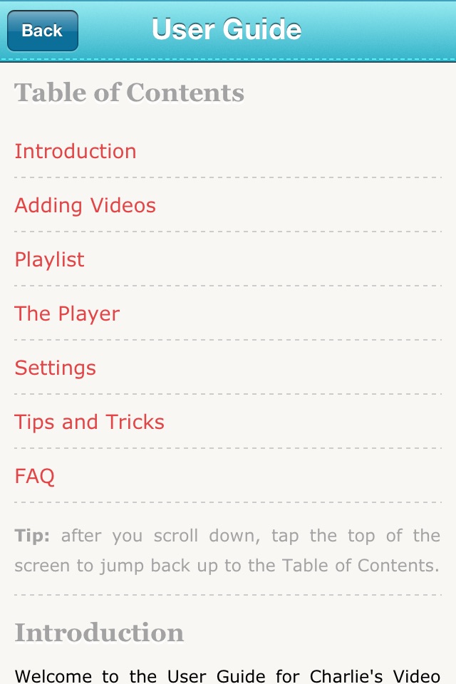 Charlie's Video Player screenshot 4