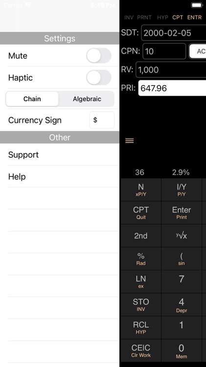 BA II Pro Financial Calculator screenshot-5