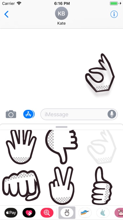 Hand and Finger Stickers screenshot-3