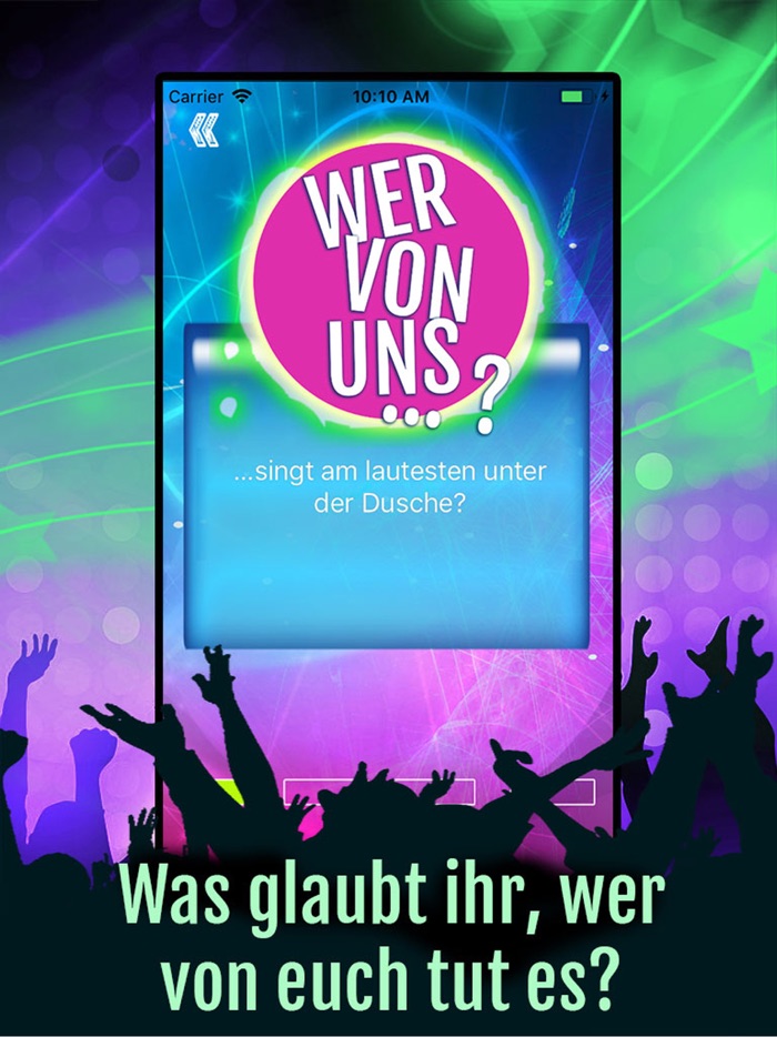 Wer von uns …? DAS PARTYSPIEL