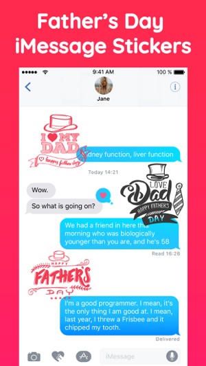 Happy Father's Day Emoji App(圖2)-速報App