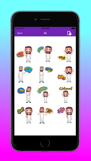 MusliMoji Stickers(圖4)-速報App