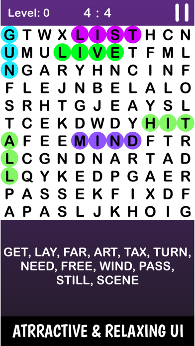 Infinte Crossword Puzzle Game screenshot 2