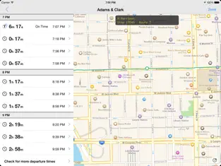 Screenshot 1 Transit Tracker - Chicago iphone