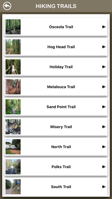 Florida Hiking Trails screenshot 3