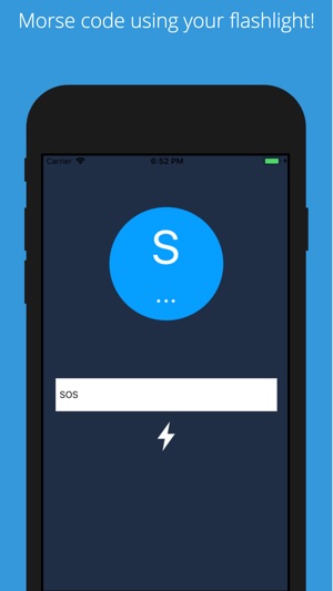 Morsey: Morse Code Flashlight(圖1)-速報App