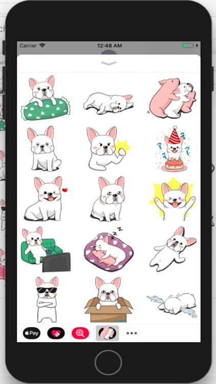 French Bulldog Stickers Ungdee