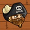 Embark with your pirate crew and enjoy a fun word guessing game