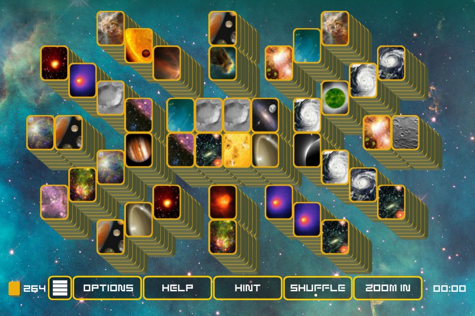 Mahjong Galaxy Space & Towers screenshot 2