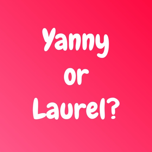 Yanny or Laurel ! Sticker App iOS App