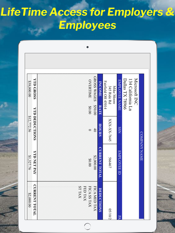 Paystub Calculator Maker Proのおすすめ画像2