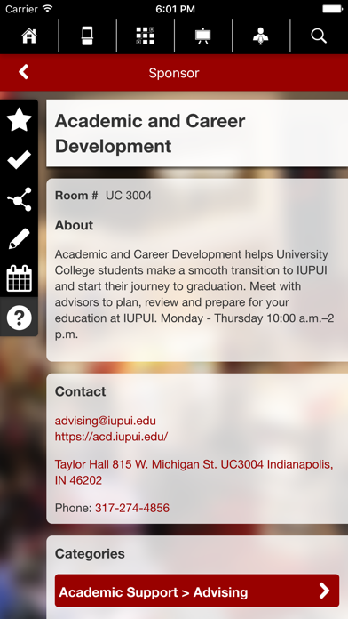 IUPUI Welcome 365 screenshot 3