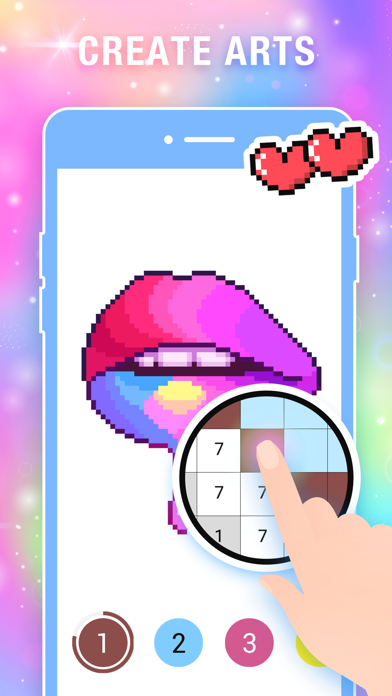 Color by Number Pixel Drawing screenshot 4