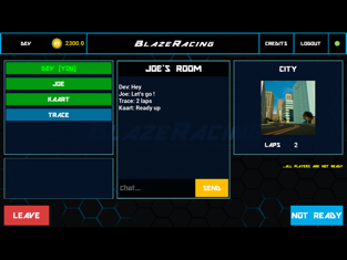 BlazeRacing, game for IOS