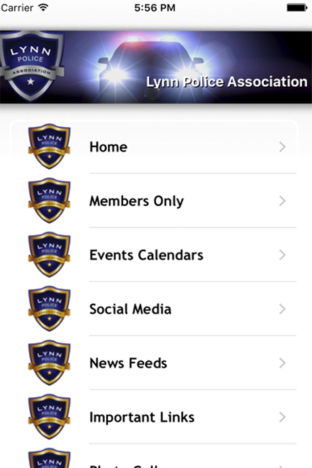 Lynn Police Association screenshot 3