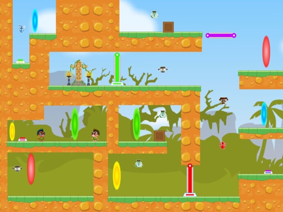 Hominid Brother-2 Player Games screenshot 3