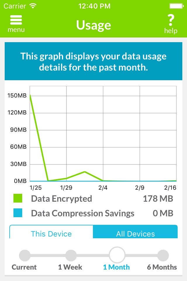 PRIVATE WiFi - personal VPN screenshot 3