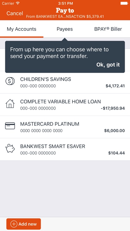 Bankwest screenshot-3