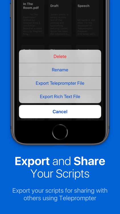 Teleprompter Lite screenshot-5