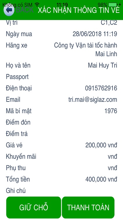 MaiLinhExpress screenshot-4