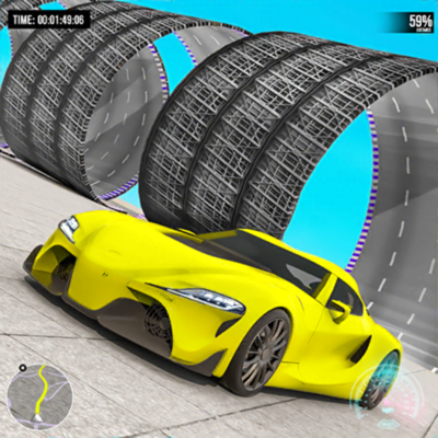 Mega Ramp Car Stunt Games 2021