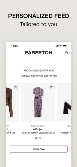 FARFETCH — Designer Shopping app screenshot