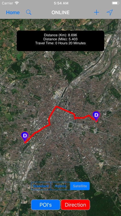 Brussels (Belgium) – City Map screenshot-3