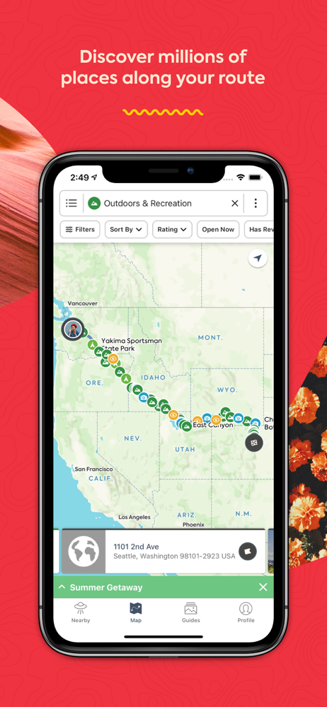 Roadtrippers Road Trip Planner Roadtrippers - Trip Planner - Overview - Apple App Store - Us