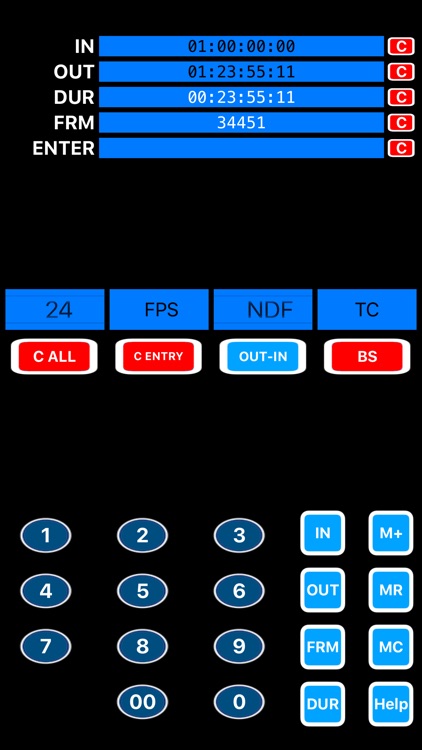 RZ Timecode Calculator