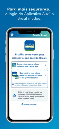 Captura de Pantalla 3 Auxílio Brasil GovBR iphone