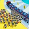 - Collect train parts on the track