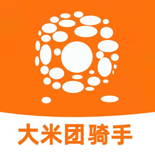 大米团骑手logo