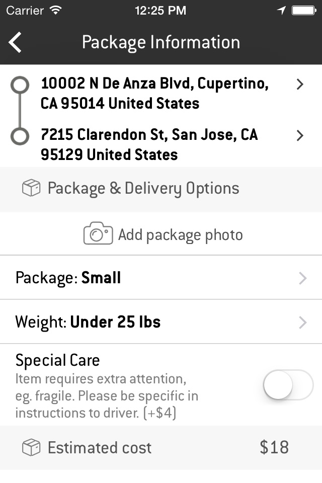 Rapidus - Same-day Delivery screenshot 2