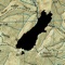This app provides complete offline topographic map coverage of the South Island of New Zealand from the LINZ Topo50 1:50k scale map series