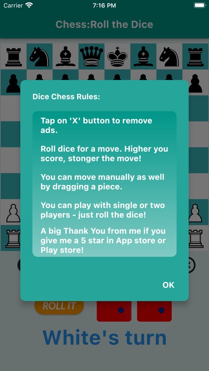 Chess: Roll the Dice