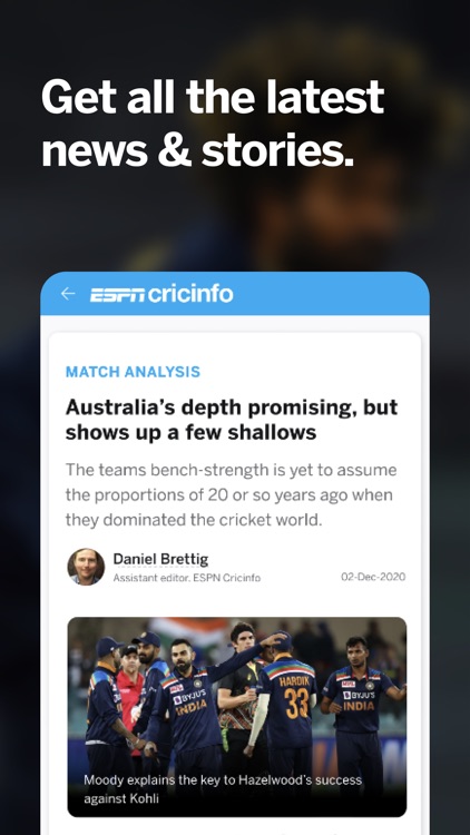 Cricinfo - Live Cricket Scores screenshot-6
